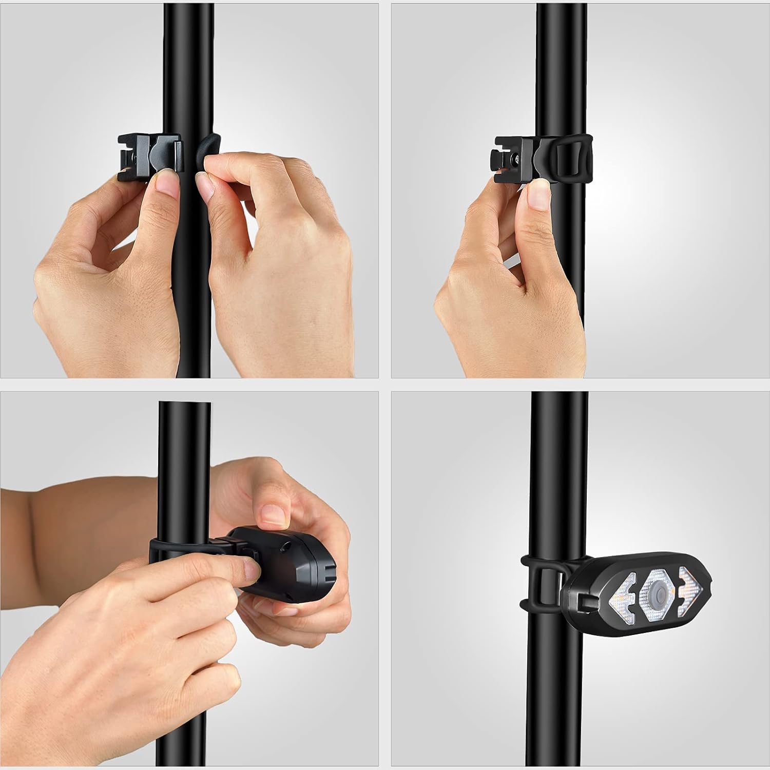 Bike Tail Light with Turn Signals Wireless Remote Control Waterproof Bicycle